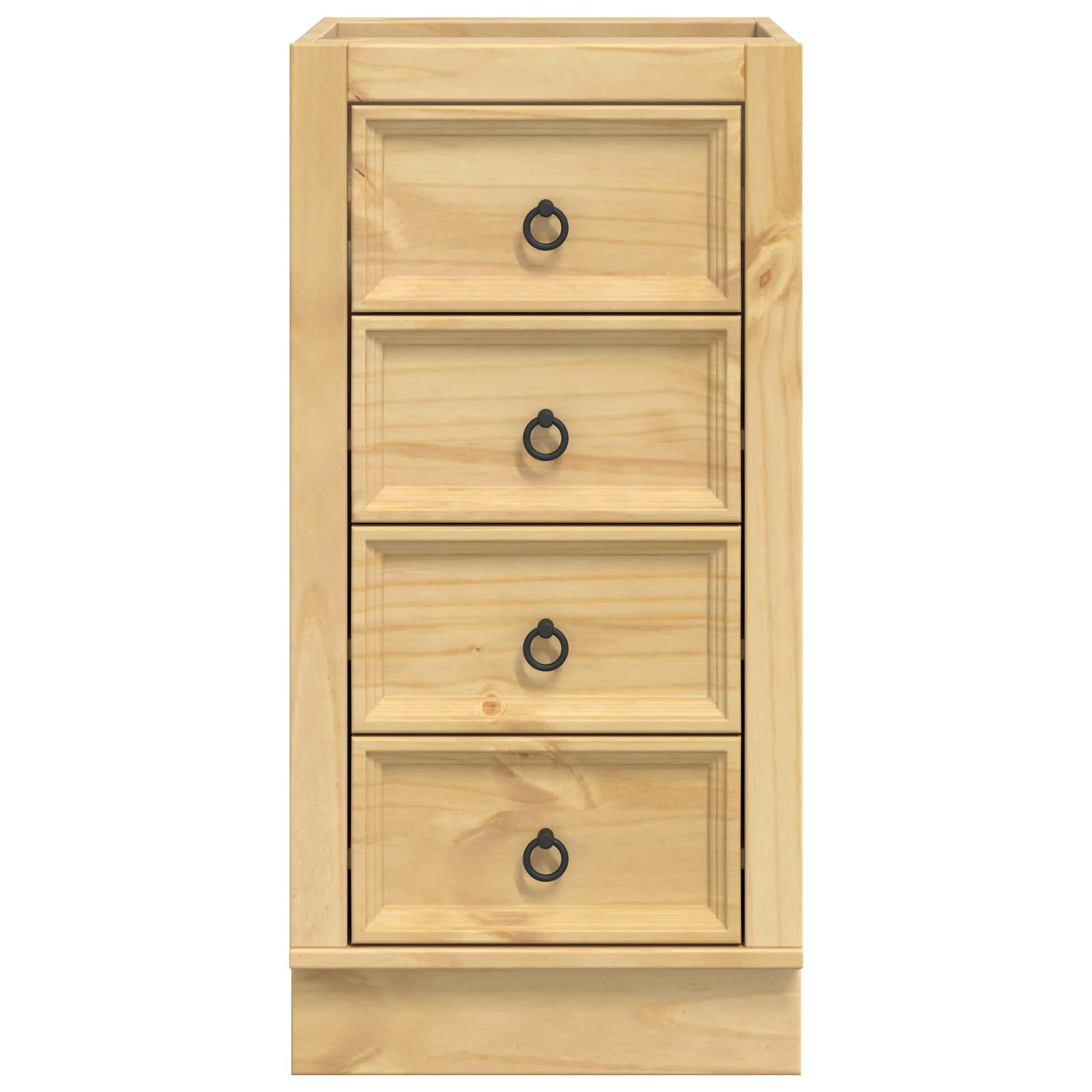 Schrank SKI Honigbraun 40 x 46 x 81 cm Massives Kiefernholz