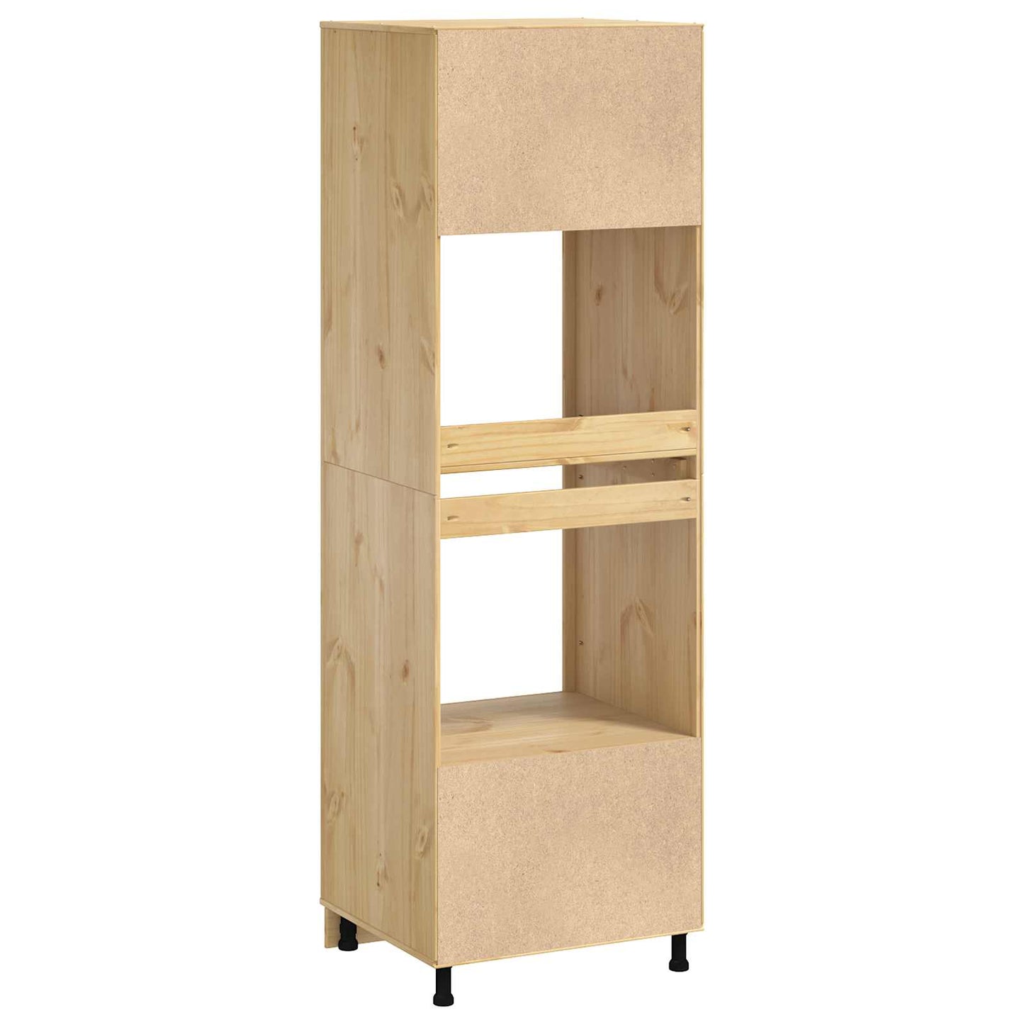 Schrank SKI Honigbraun 66 x 58 x 207 cm Massives Kiefernholz