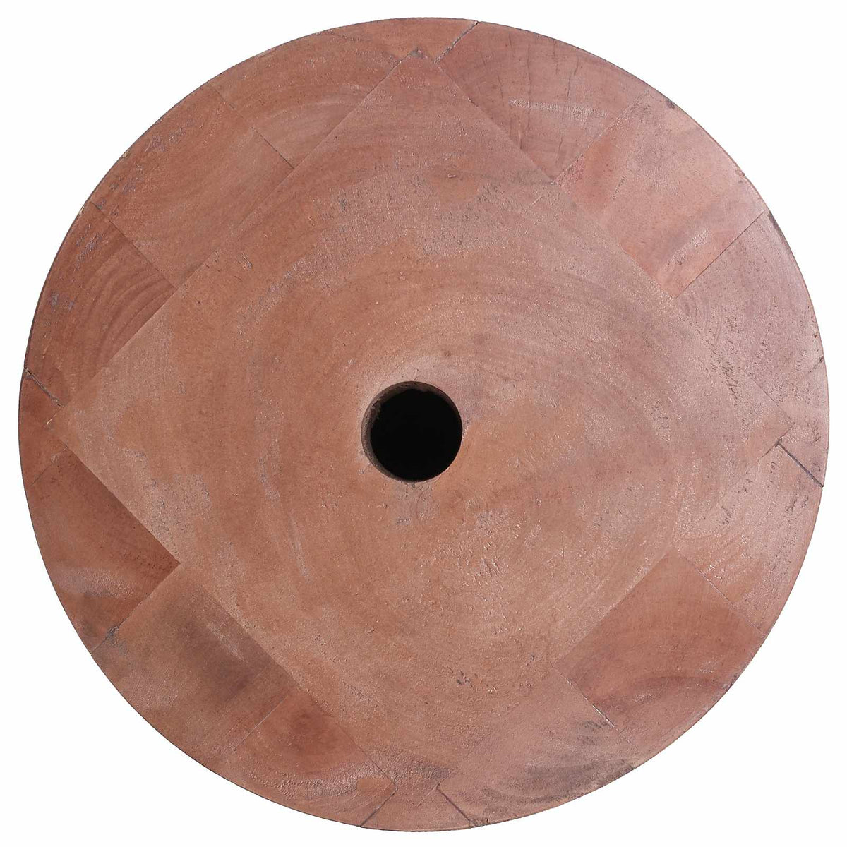 Sonnenschirmständer 28.05 kg Natur Massivholz Zylindrisch