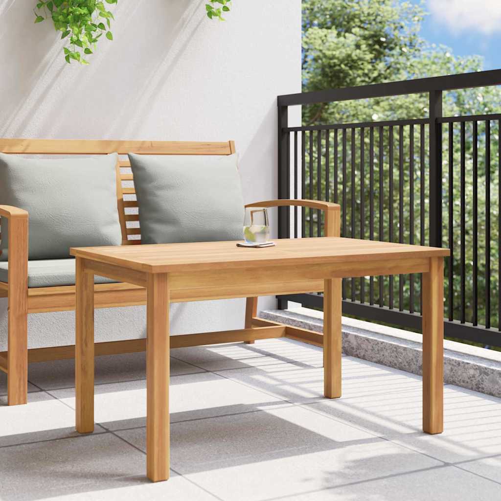 Couchtisch Braun 90 x 50 x 45.5 cm Teak-Massivholz