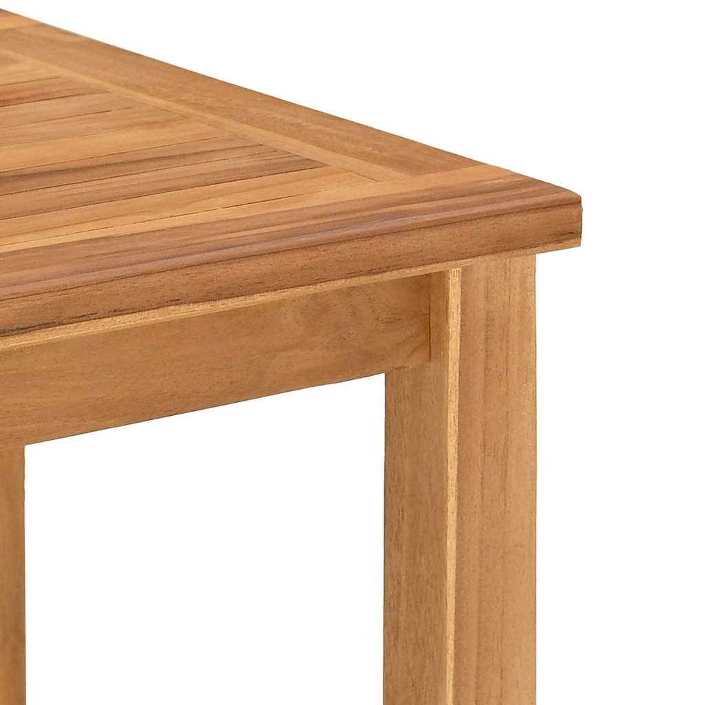 Couchtisch mit Speicher Braun 70 x 40 x 45 cm Massivholz Teak