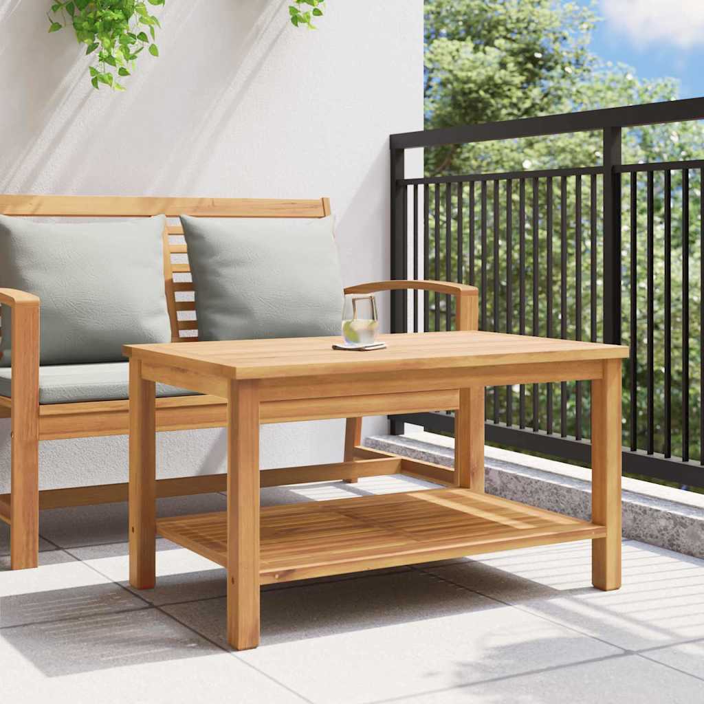 Couchtisch Braun 90 x 50 x 45 cm Teak-Massivholz