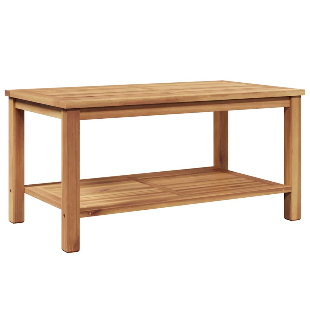 Couchtisch Braun 90 x 50 x 45 cm Teak-Massivholz