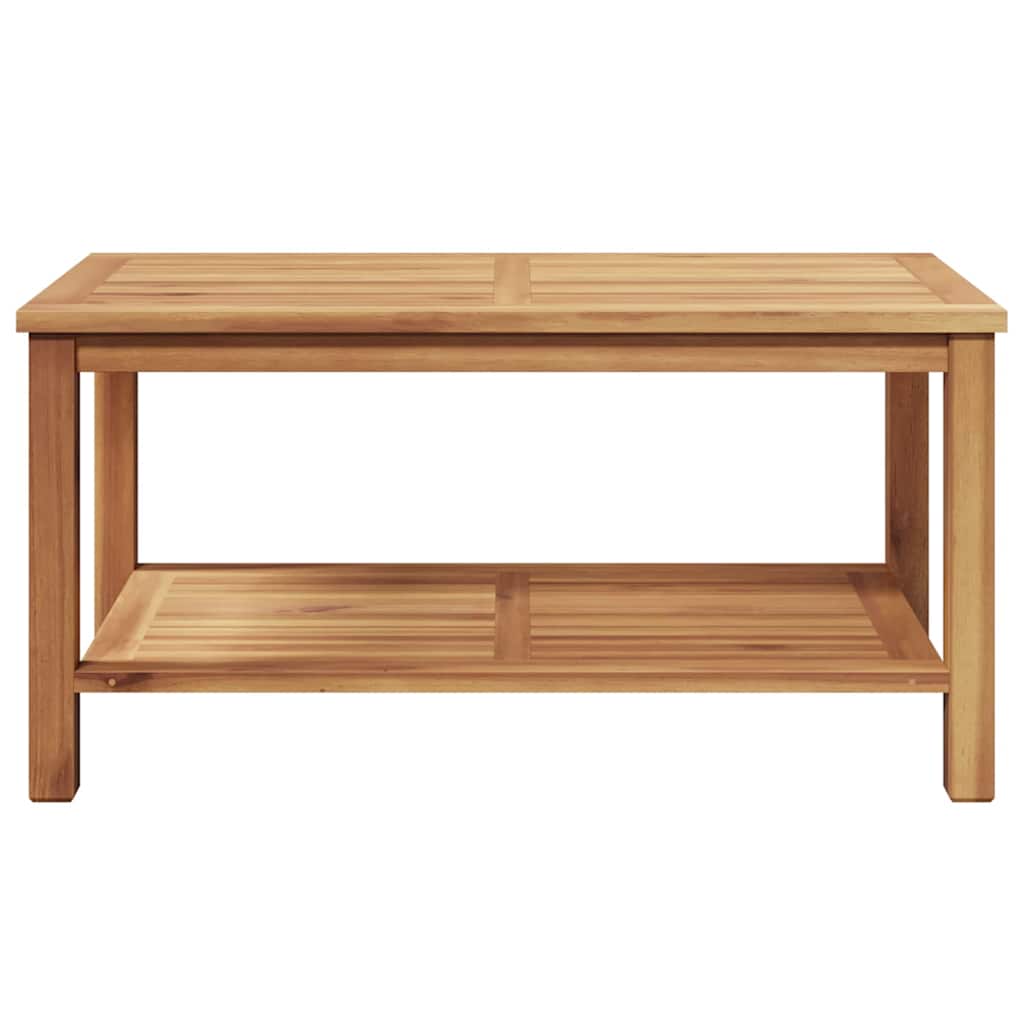 Couchtisch Braun 90 x 50 x 45 cm Teak-Massivholz