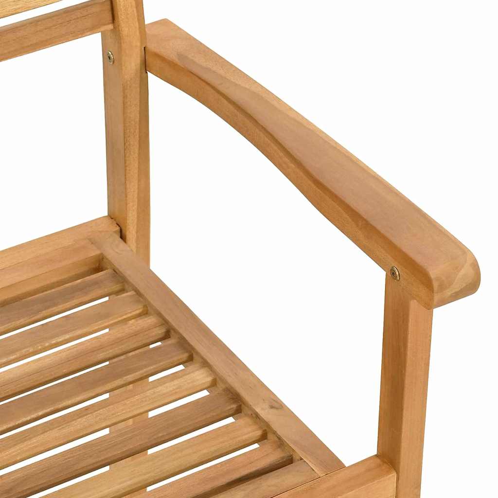 Stuhl 4 stk. Braun Massivholz Teak