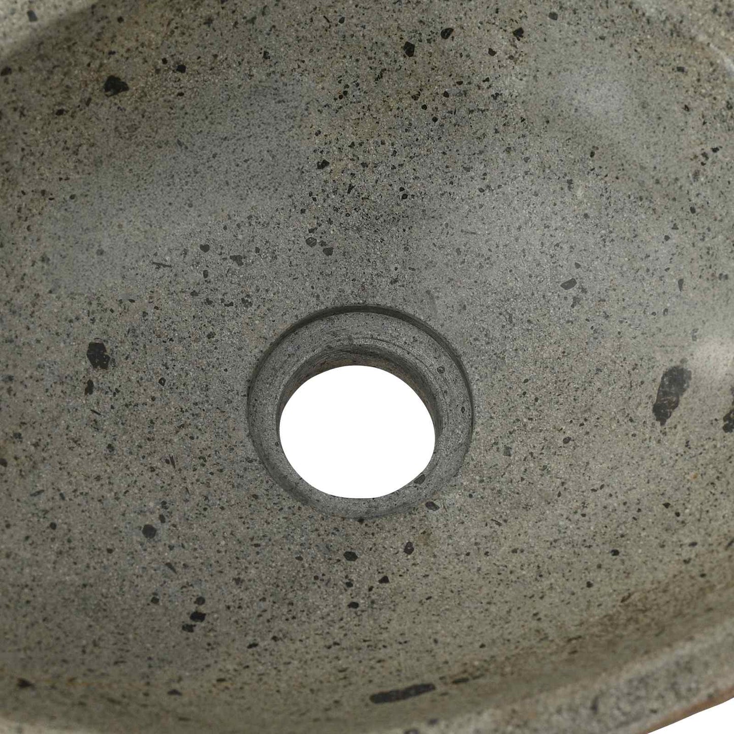 Flusssteinwaschbecken Hellgrau (30-37) x (25-30) x 12 cm