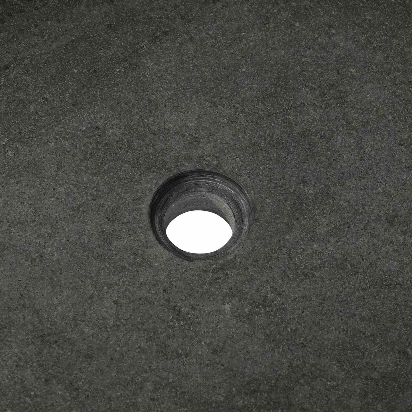 Waschbecken Grau 65 x 50 x 6 cm Flussstein