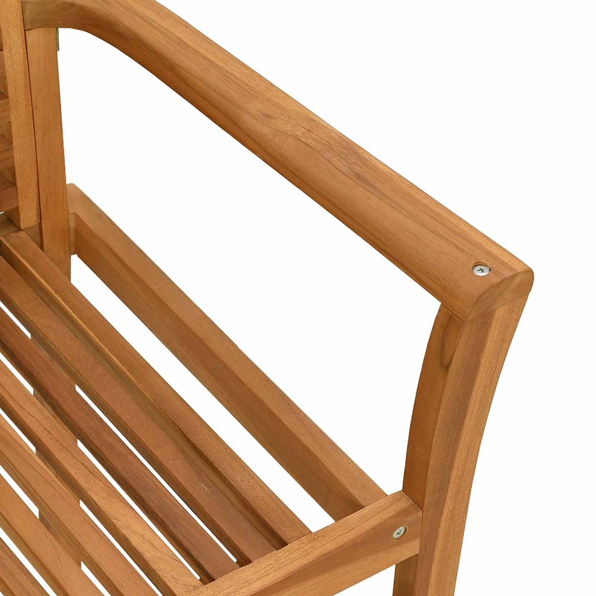 Esszimmerstuhl 2 stk. Massivholz Teak Braun 62 x 55 x 94 cm