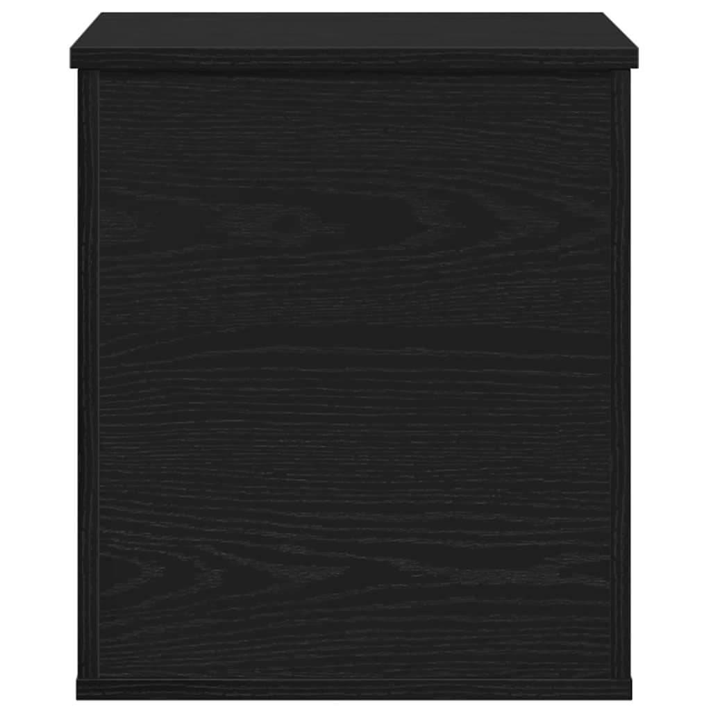 Aufbewahrungsbox Schwarz Eichen-Optik 40 x 42 x 46 cm