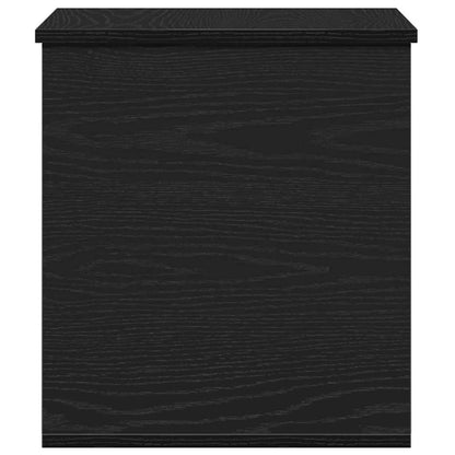 Aufbewahrungsbox Schwarz Eichen-Optik 40 x 42 x 46 cm
