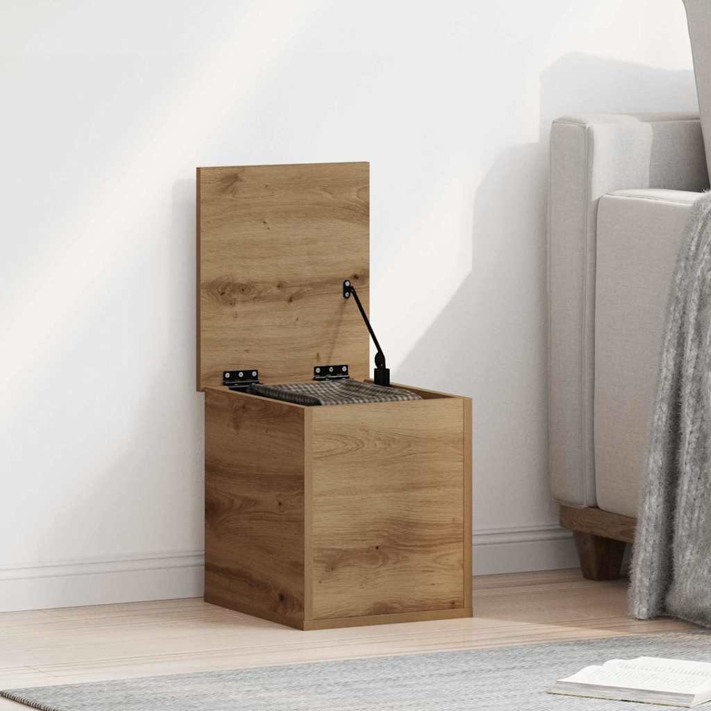 Aufbewahrungsbox Artisan-Eiche 30 x 35 x 35 cm Holzwerkstoff