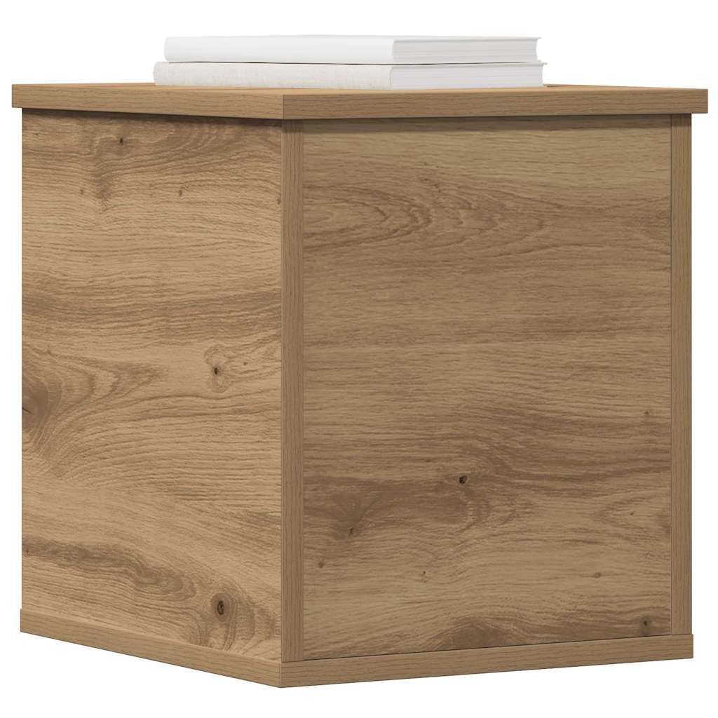 Aufbewahrungsbox Artisan-Eiche 30 x 35 x 35 cm Holzwerkstoff