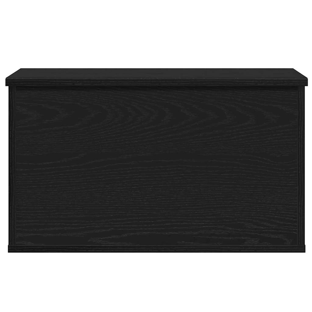 Aufbewahrungsbox Schwarz Eichen-Optik 60 x 35 x 35 cm