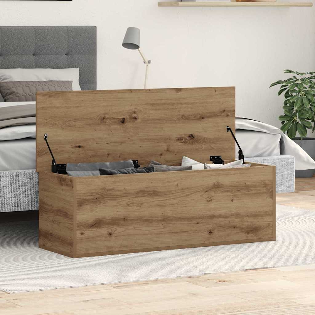 Aufbewahrungsbox Artisan-Eiche 102 x 35 x 35 cm Holzwerkstoff