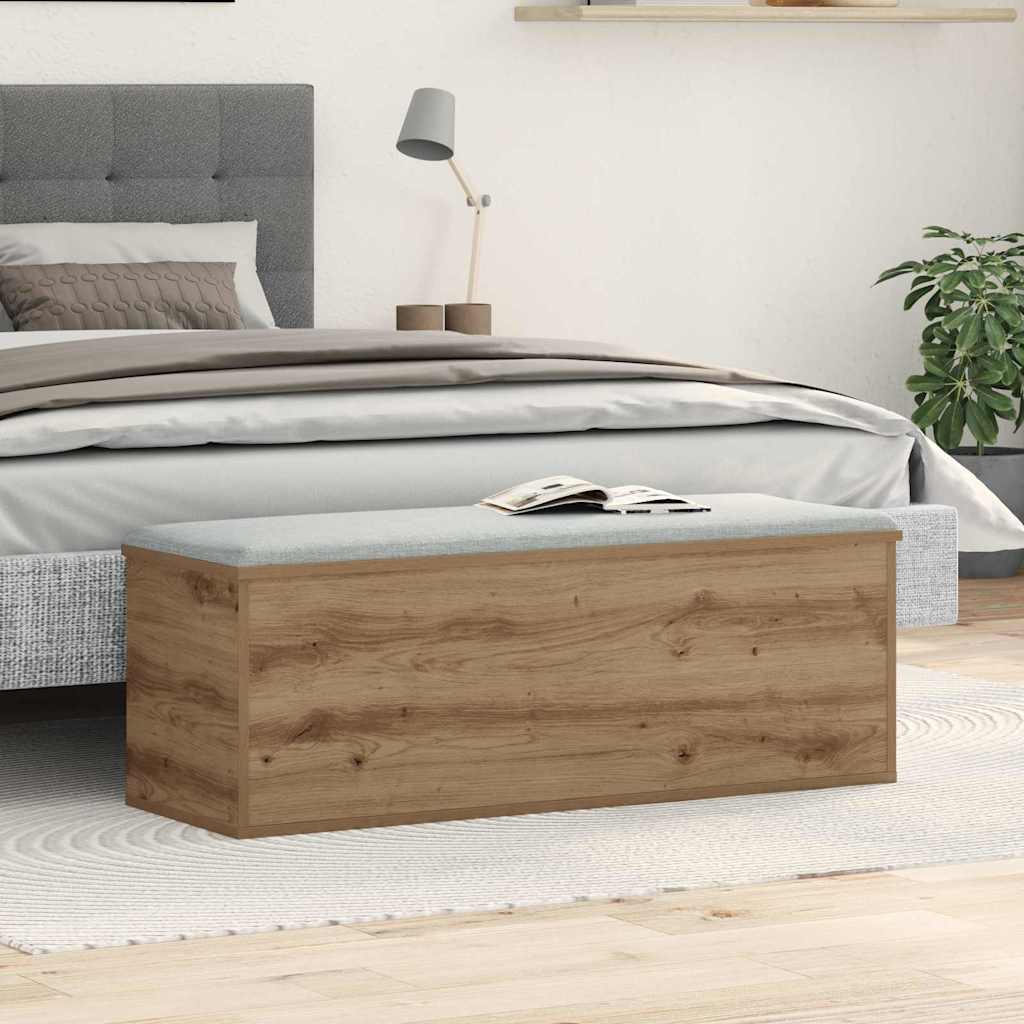 Aufbewahrungsbox Artisan-Eiche 102 x 35 x 35 cm Holzwerkstoff