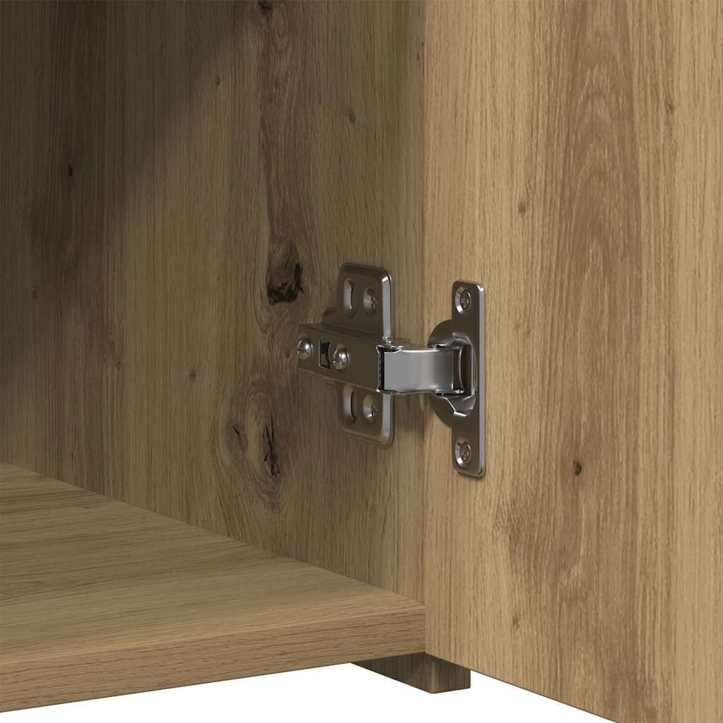 Sideboard Artisan-Eiche 30 x 42,5 x 93 cm