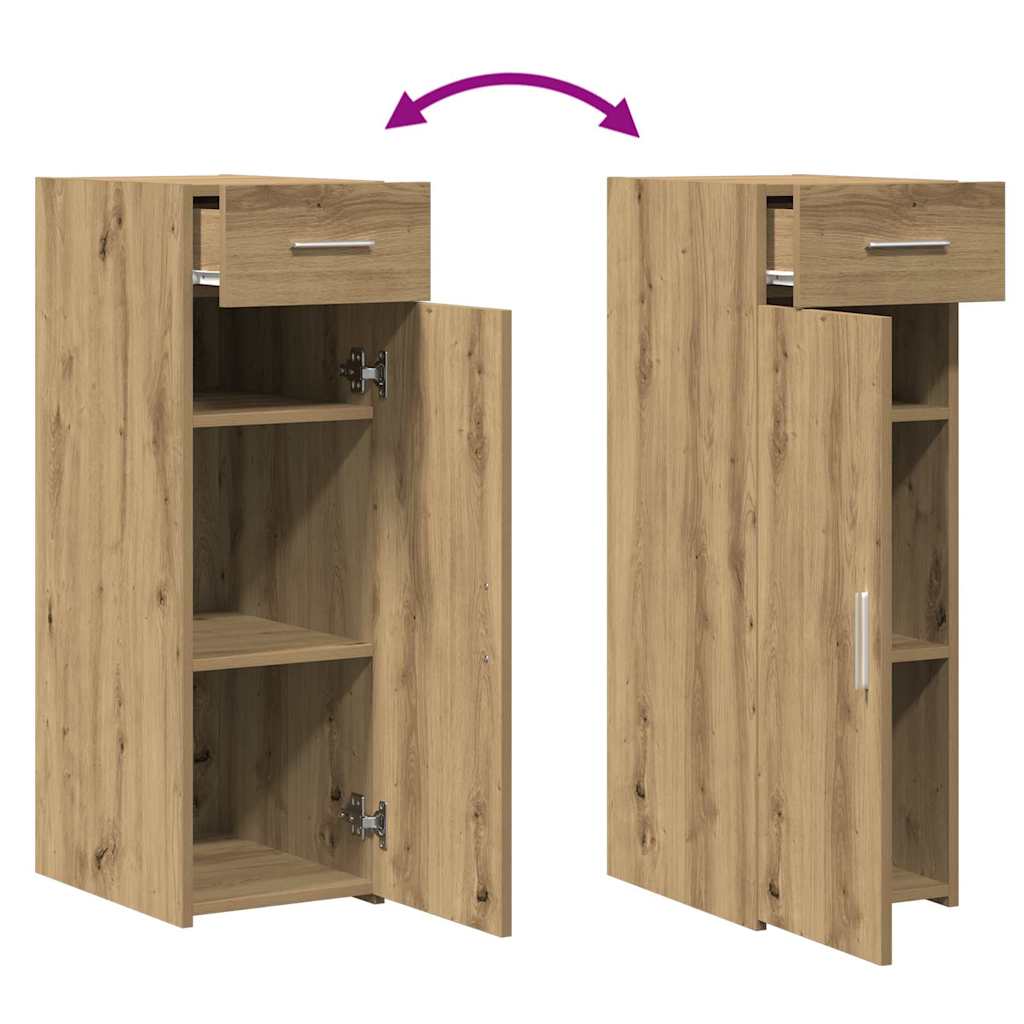 Sideboard Artisan-Eiche 30 x 42,5 x 93 cm
