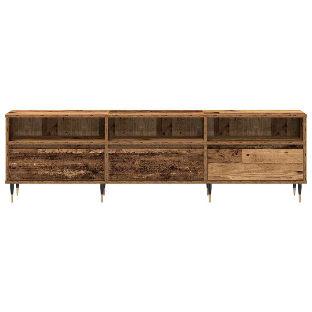 TV-Schränk 150 x 30 x 45 cm Altholz Holzwerkstoff