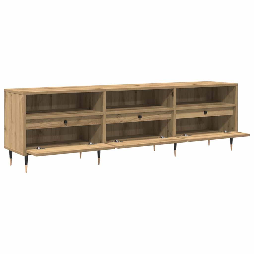 TV-Schränk 150 x 30 x 45 cm Artisan-Eiche Holzwerkstoff
