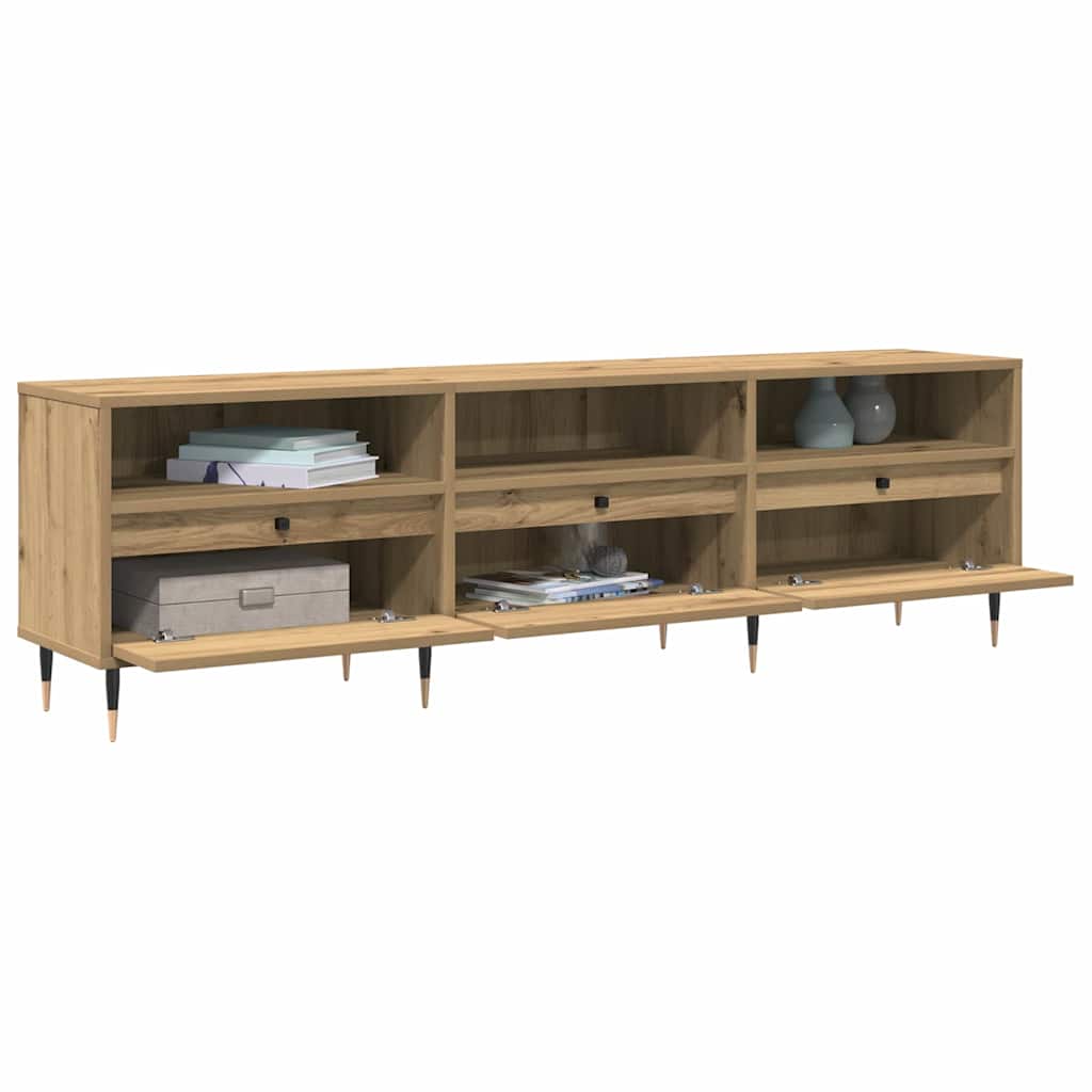 TV-Schränk 150 x 30 x 45 cm Artisan-Eiche Holzwerkstoff