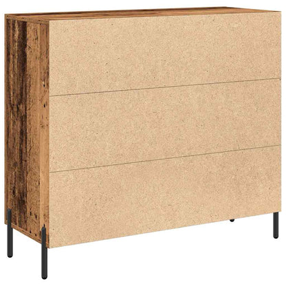 Sideboard Altholz 90 x 34 x 80 cm Holzwerkstoff