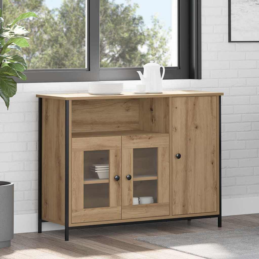 Sideboard Artisan-Eiche 100 x 35 x 75 cm