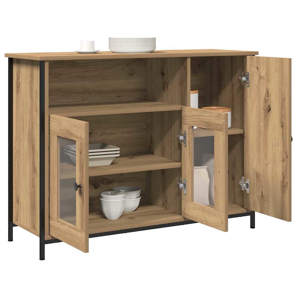 Sideboard Artisan-Eiche 100 x 35 x 75 cm