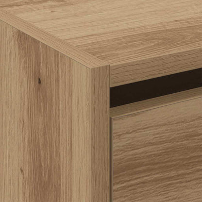 Schuhschrank 60 x 21 x 57 cm Holzwerkstoff Artisan-Eiche