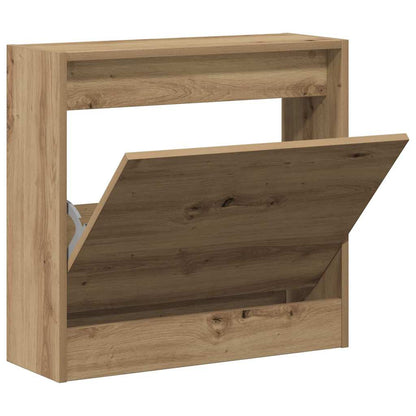 Schuhschrank 60 x 21 x 57 cm Holzwerkstoff Artisan-Eiche