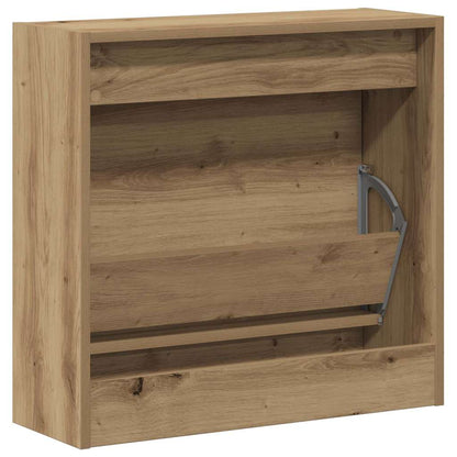 Schuhschrank 60 x 21 x 57 cm Holzwerkstoff Artisan-Eiche