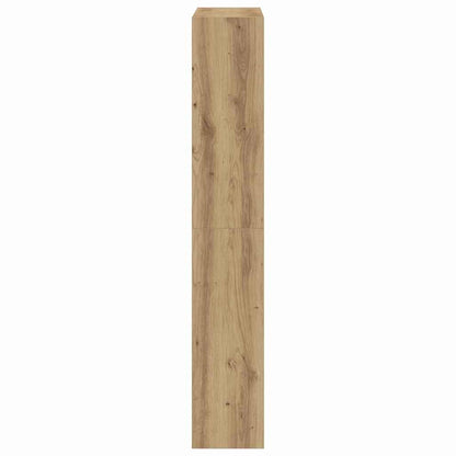 Schuhschrank 80 x 21 x 125,5 cm Holzwerkstoff Artisan-Eiche