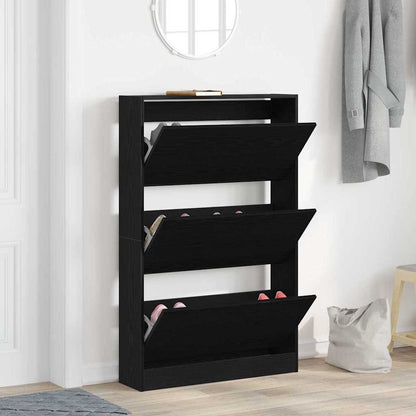 Schuhschrank 80 x 21 x 125,5 cm Holzwerkstoff