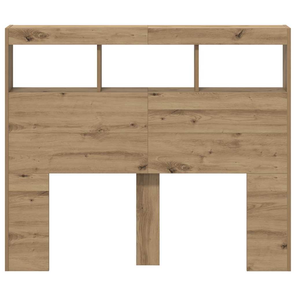 Kopfteil Artisan-Eiche Holzwerkstoff