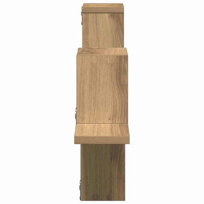 Wandregal Wandhalterung Artisan-Eiche 104,5 x 43 x 10 cm