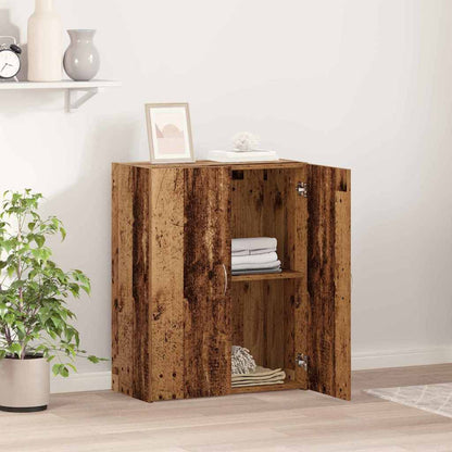 Büroschrank Altholz 70 x 32 x 77.5 cm Holzwerkstoff
