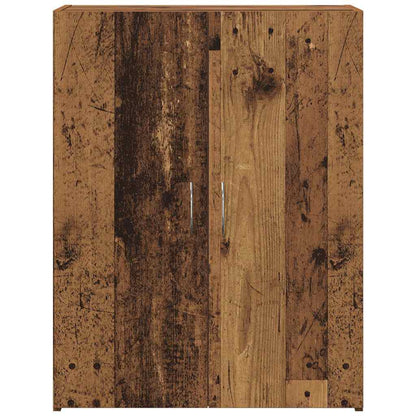 Büroschrank Altholz 70 x 32 x 77.5 cm Holzwerkstoff