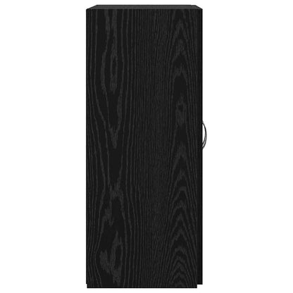 Büroschrank Schwarze Eiche 70 x 32 x 77.5 cm Holzwerkstoff