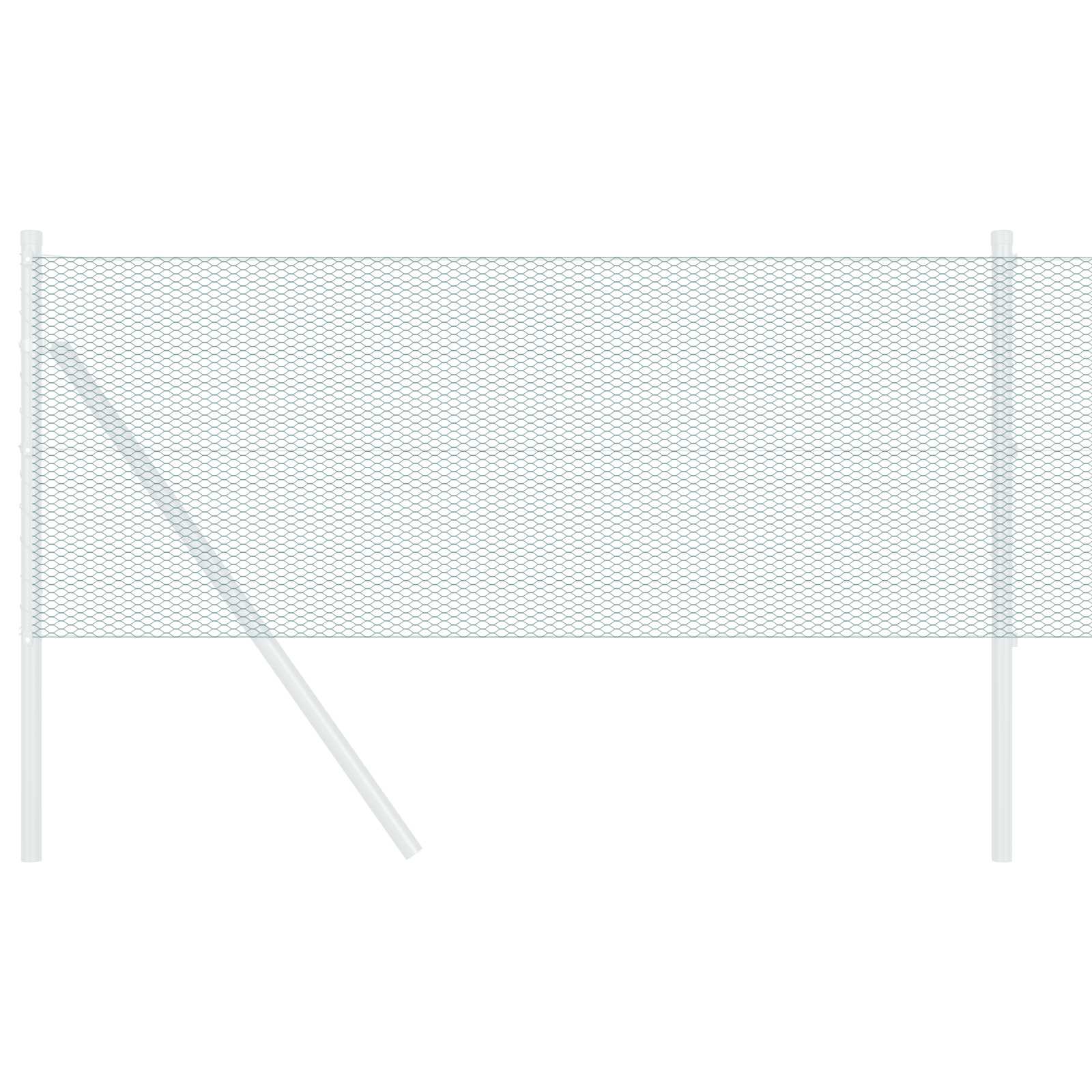 Hexagonzaun Grün 0,6 x 10 m PVC