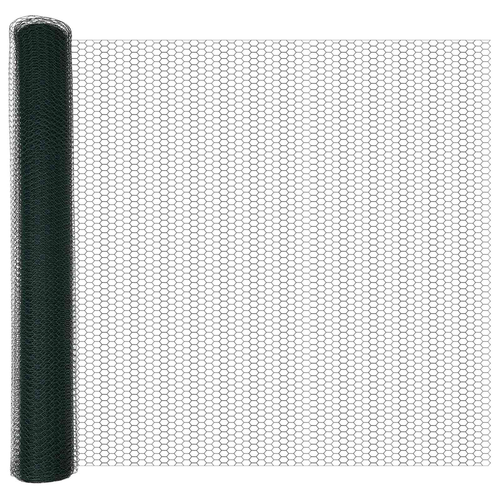 Hexagonzaun Grün 1 x 10 m PVC