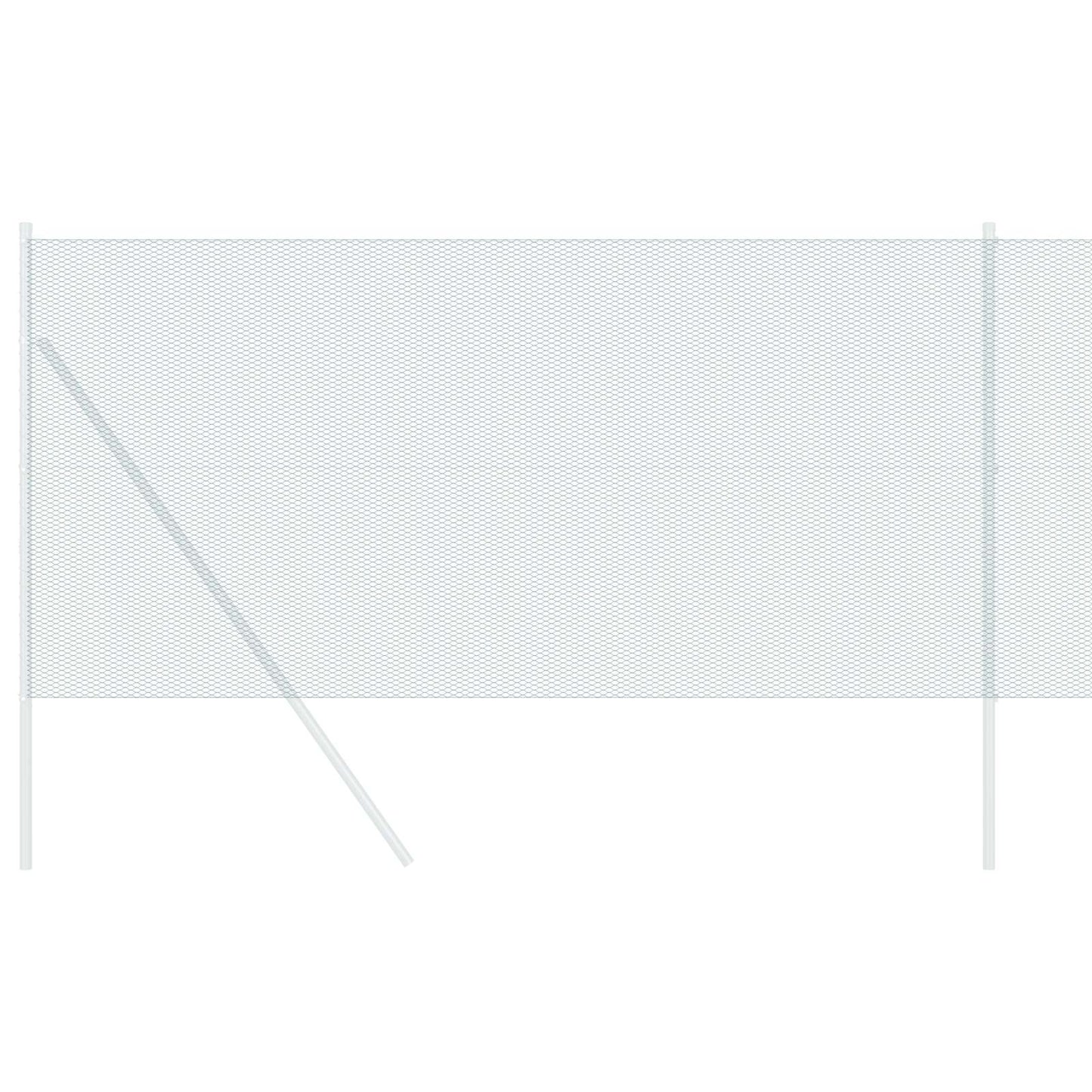 Hexagonzaun Grün 1 x 10 m PVC