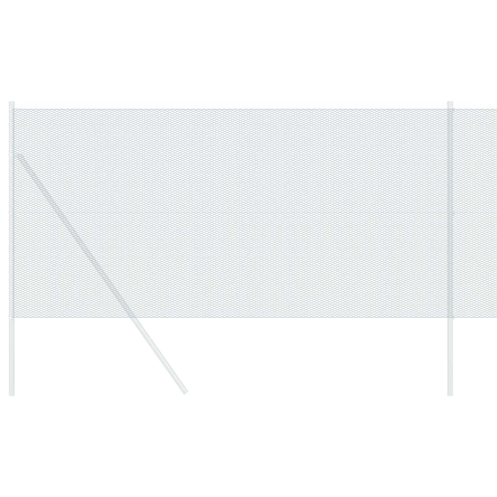 Hexagonzaun Grün 1 x 10 m PVC