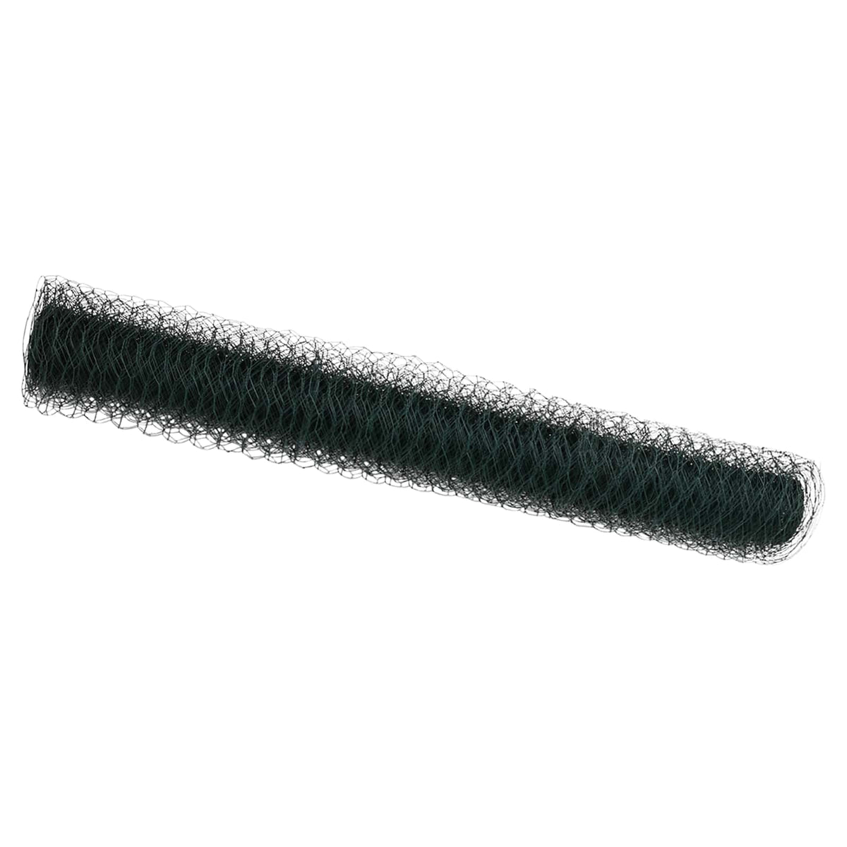 Sechseckgeflechtzaun 1,2 x 10 m PVC Grün