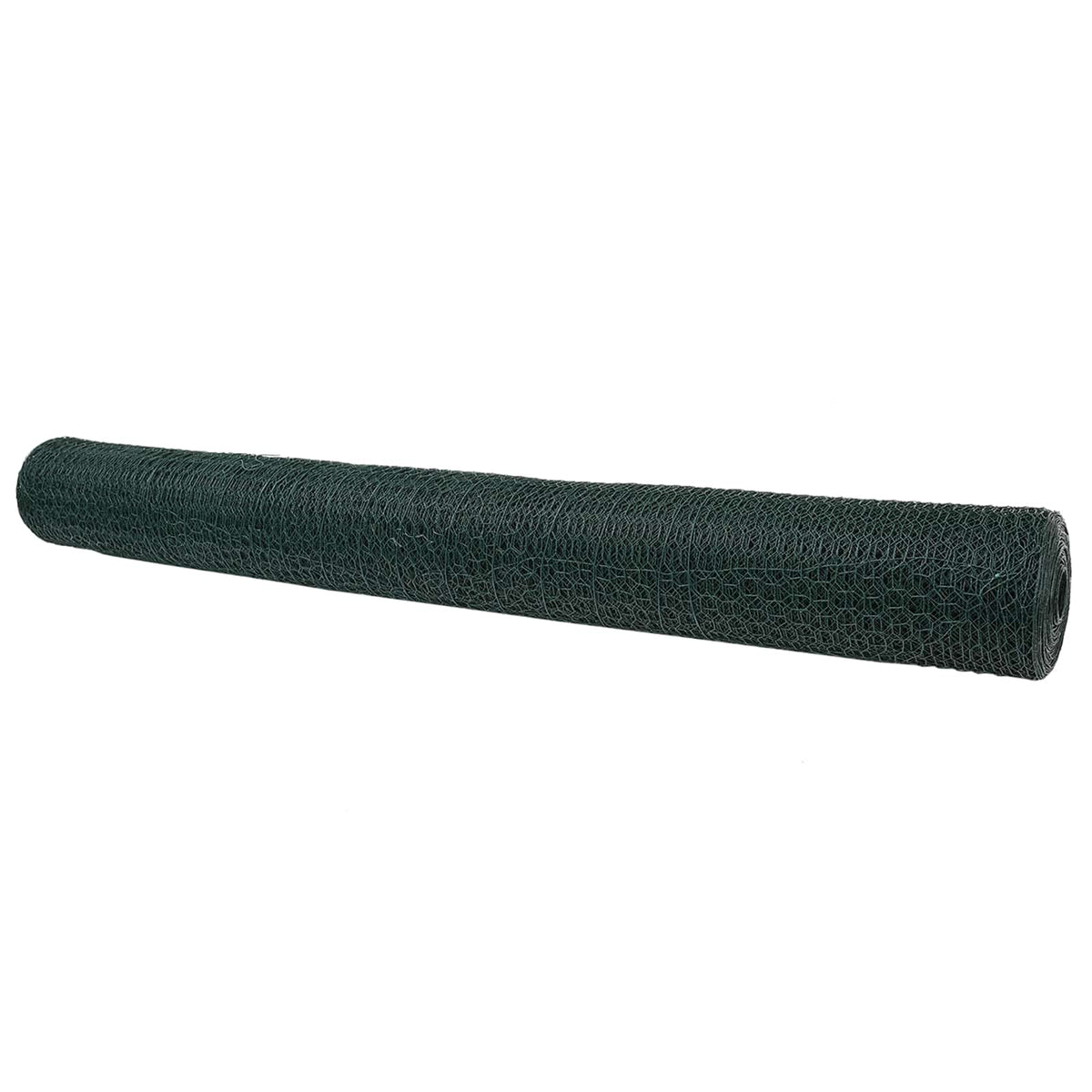 Sechseckgeflechtzaun 1,4 x 10 m PVC Grün
