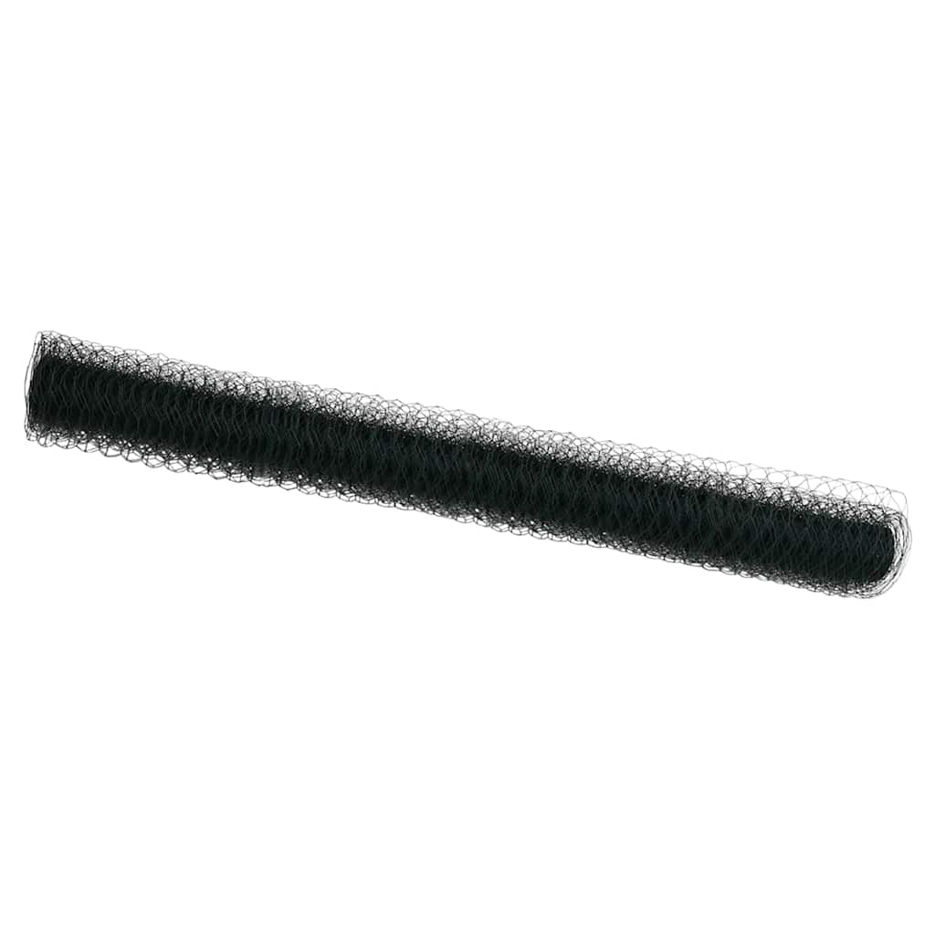 Sechseckgeflechtzaun 1,6 x 10 m PVC Grün