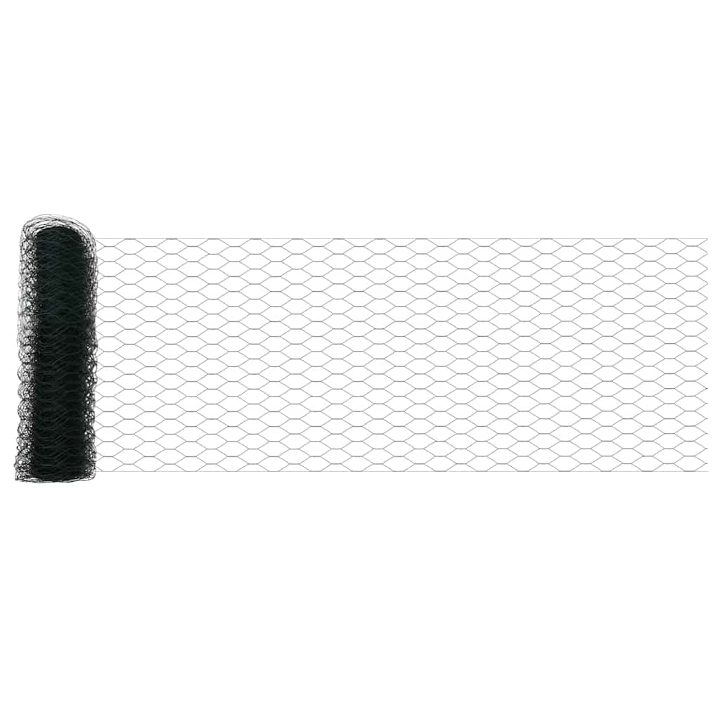 Hexagonzaun Grün 0,4 x 25 m PVC