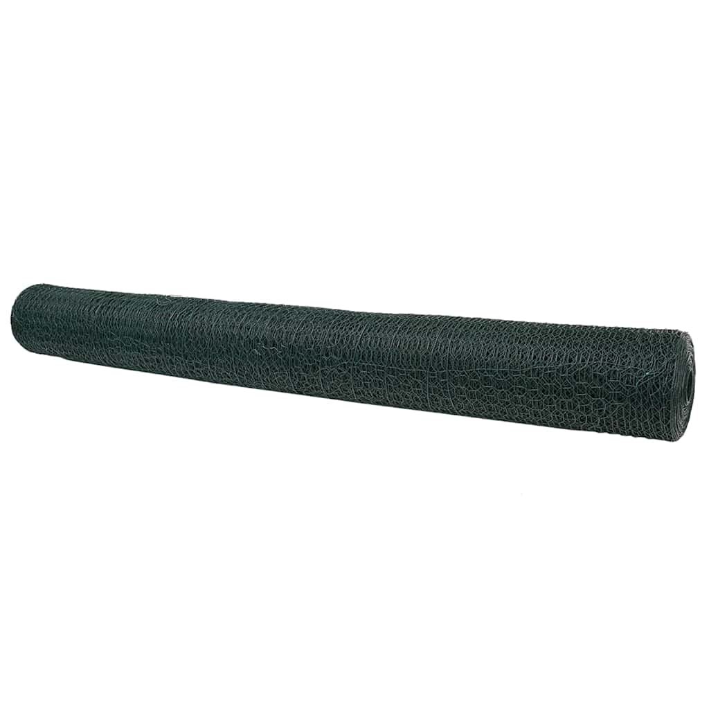 Hexagonzaun Grün 1,4 x 25 m PVC