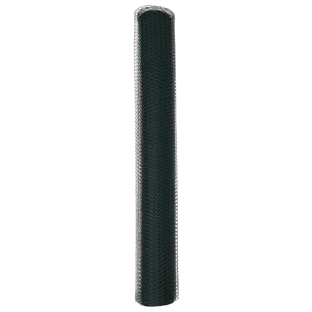 Hexagonzaun Grün 1,4 x 25 m PVC