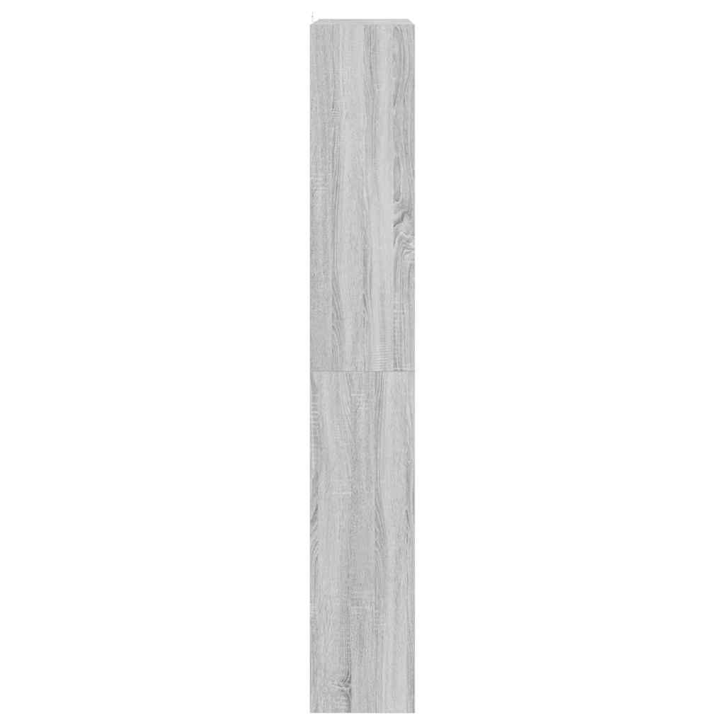 Bücherregal 6 Ebenen 100 x 30 x 198 cm Holzwerkstoff