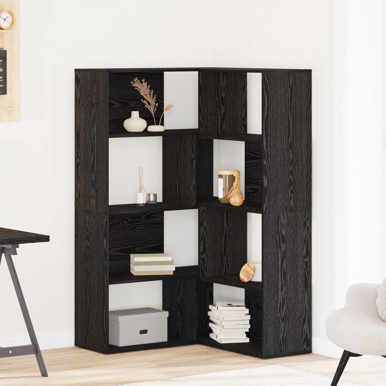 Kleiderschrank 6 Ebenen 85 x 85 x 140 cm Holzwerkstoff