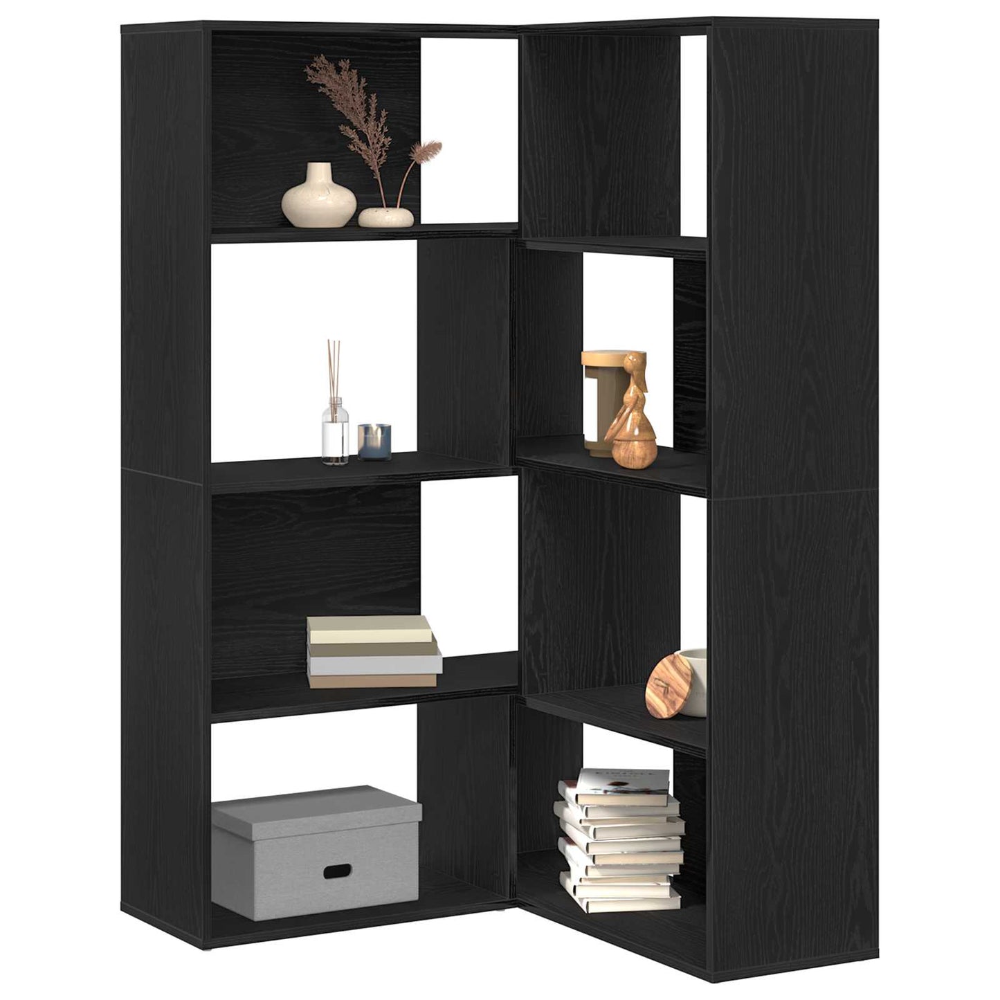 Kleiderschrank 6 Ebenen 85 x 85 x 140 cm Holzwerkstoff